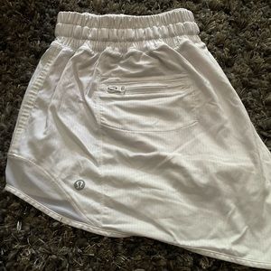 Lululemon White Shorts